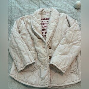 Sundry Pink Quilted Jacket